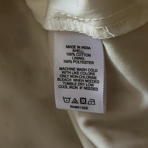 CeCe | Floral Puff/Ruched Sleeve Blouse Size S - Picture 7 of 9